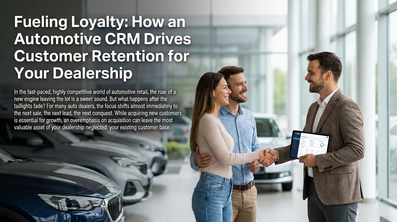 Drive Loyalty and Retention with an Automotive CRM
